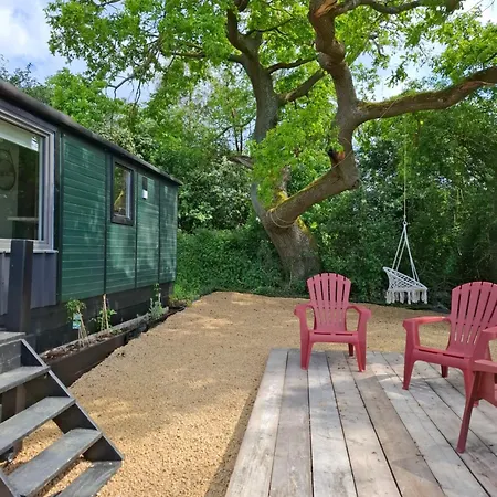 Roulotte - Tiny House De La Ferme De La Cheveche Campingplads Fosses-La-Ville