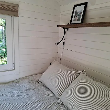 Roulotte - Tiny House De La Ferme De La Cheveche Campingplads *