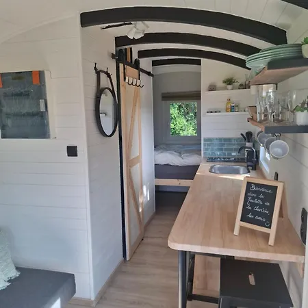 Roulotte - Tiny House De La Ferme De La Cheveche Fosses-La-Ville