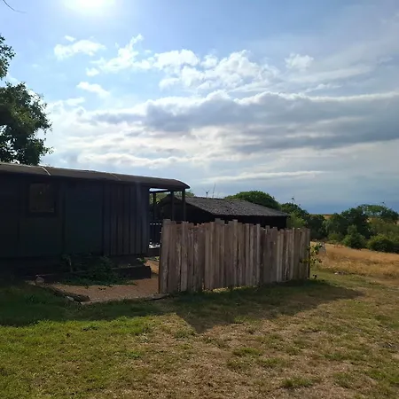 Kemping Roulotte - Tiny House De La Ferme De La Cheveche